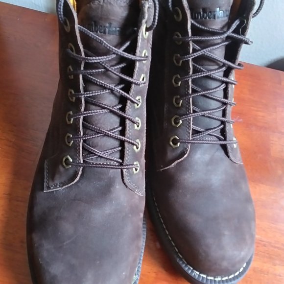 Timberland Redwood Falls WP Brown Full Grain Leather Boots Men\'s Sz USA 10 main image 14